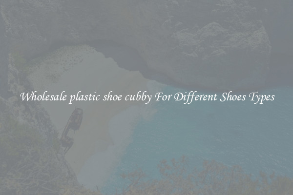 Wholesale plastic shoe cubby For Different Shoes Types