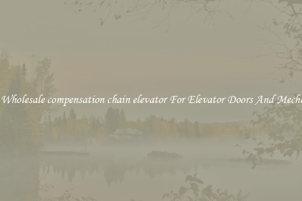 Buy Wholesale compensation chain elevator For Elevator Doors And Mechanics