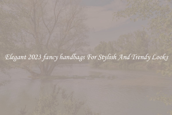 Elegant 2023 fancy handbags For Stylish And Trendy Looks