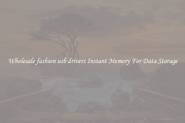 Wholesale fashion usb drivers Instant Memory For Data Storage