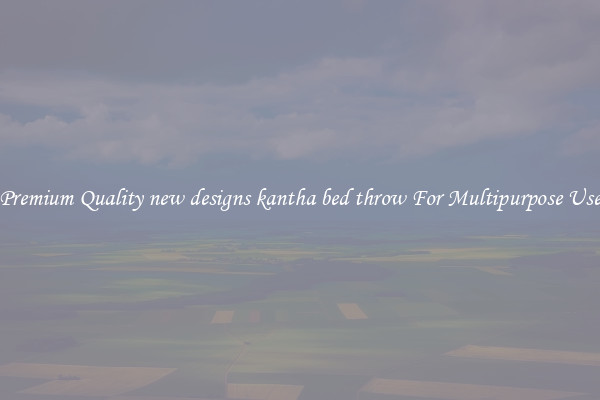 Premium Quality new designs kantha bed throw For Multipurpose Use