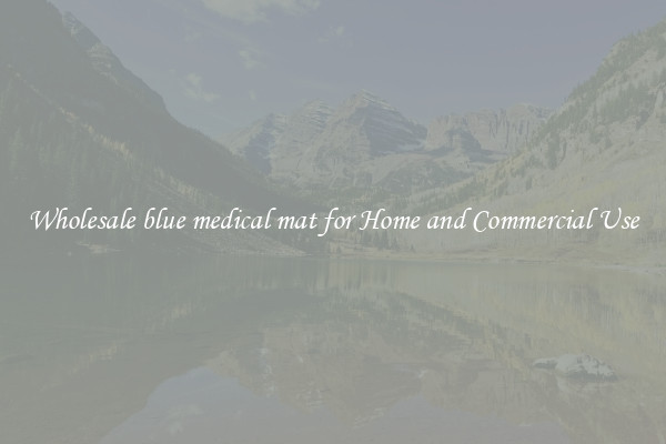 Wholesale blue medical mat for Home and Commercial Use