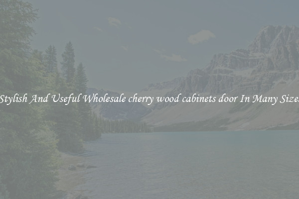 Stylish And Useful Wholesale cherry wood cabinets door In Many Sizes